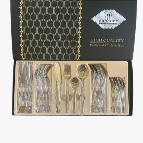Set tacamuri GOLD din metal 4-50