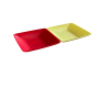 Farfurie plastic patrata mica