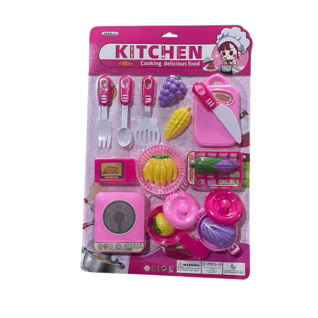Set jucarii bucatarie din PVC 2-27
