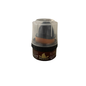 Crema pantofi maro