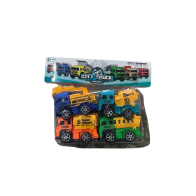 Set 4 masinute din PVC