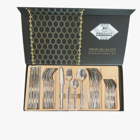 Set de tacamuri silver din metal 10-37