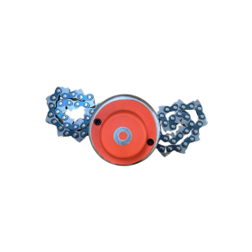 Tambur din plastic si metal cu lant 11-5