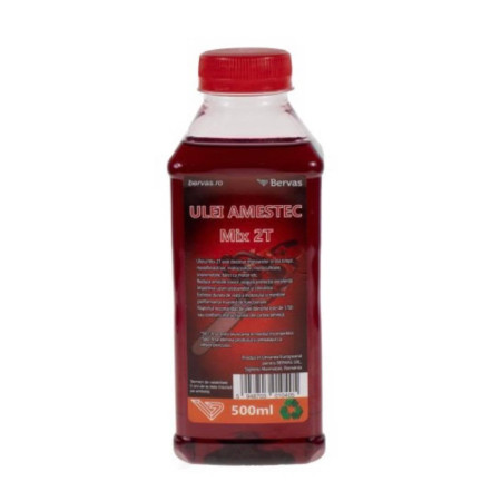 Ulei amestec 2T rosu 500 ml