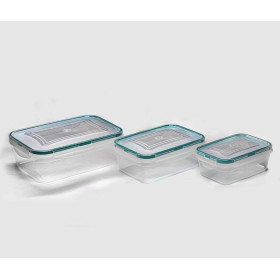 Set cutii alimentare dreptunghiulare Lia