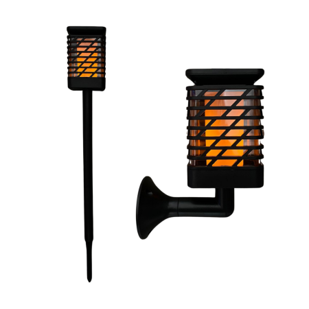 Lampa solara cu efect de flacara, 65 cm – 12-28