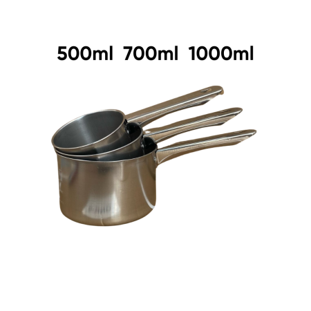 Set cratite din metal 500, 700, 1000ml 13-33